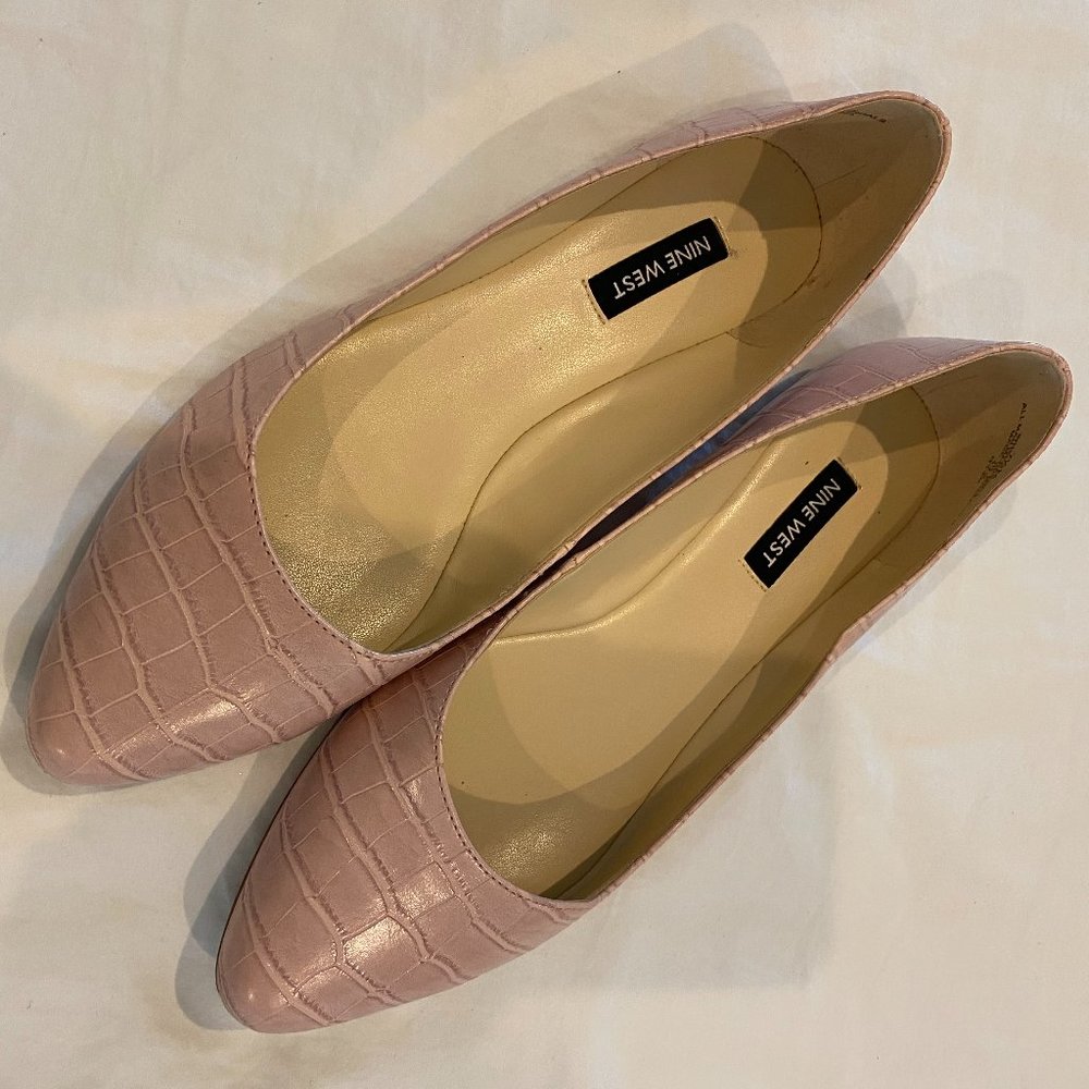 Nine West Soft Pink Flats